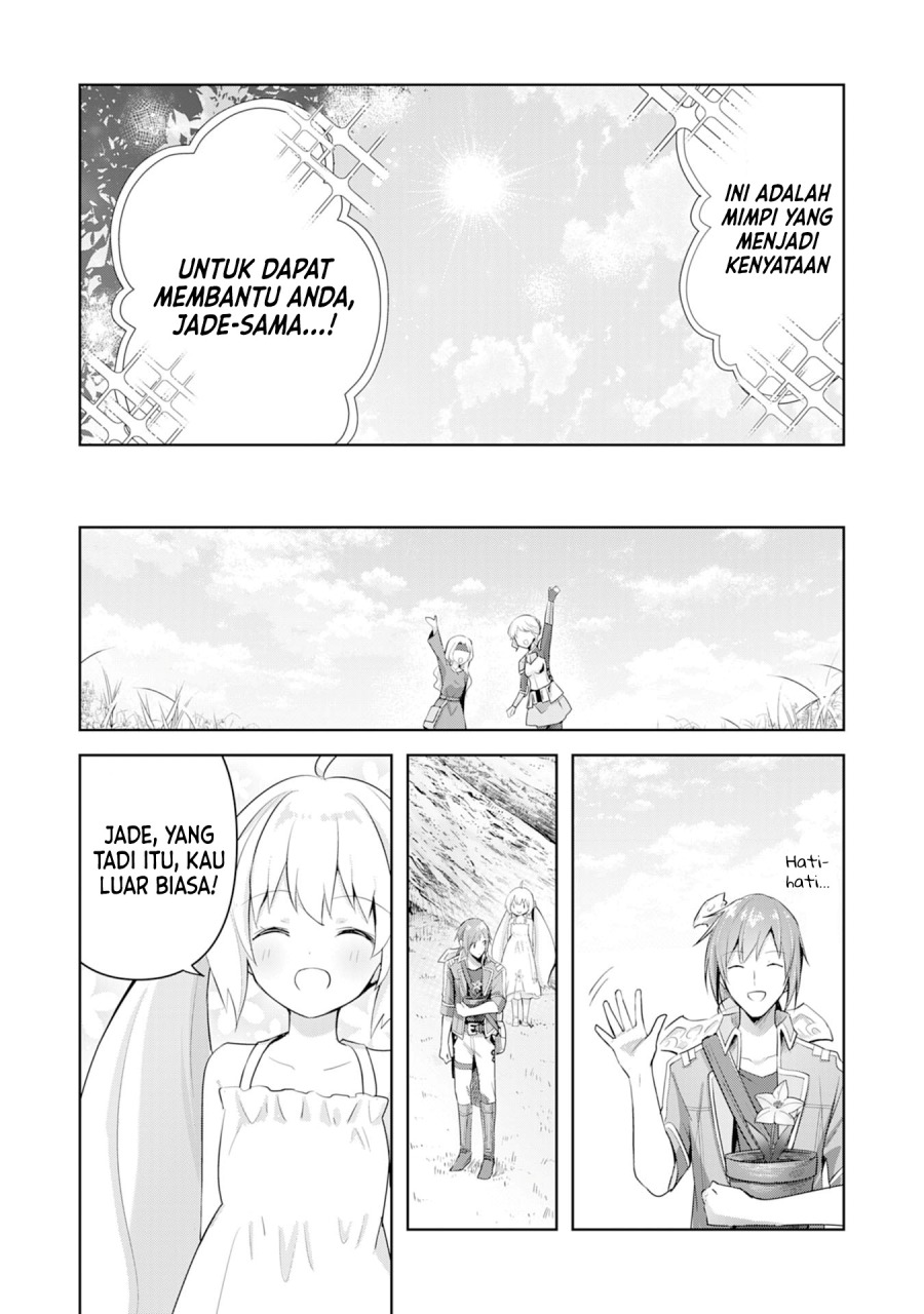 Uketsukejo ni Kokuhaku Shitakute Girudo ni Kayoitsumetara Eiyu ni Natteta Chapter 04 Gambar 8