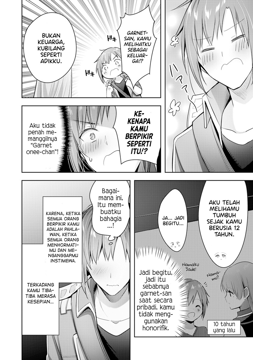 Uketsukejo ni Kokuhaku Shitakute Girudo ni Kayoitsumetara Eiyu ni Natteta Chapter 06 Gambar 22