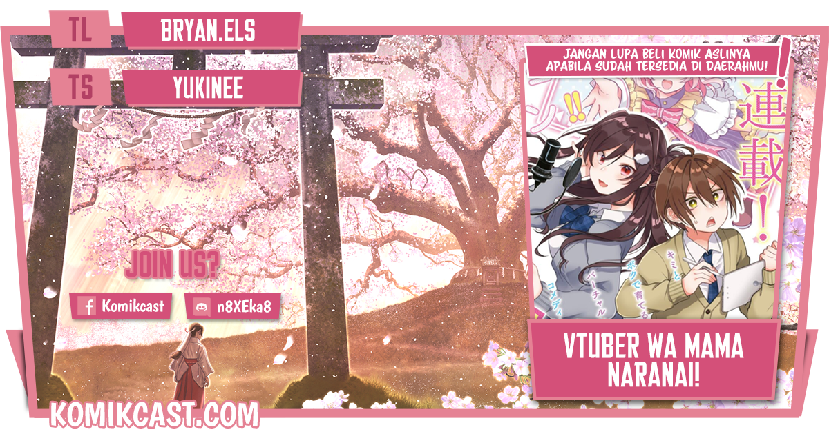 VTuber wa Mama Naranai! Chapter 01.3 Gambar 1