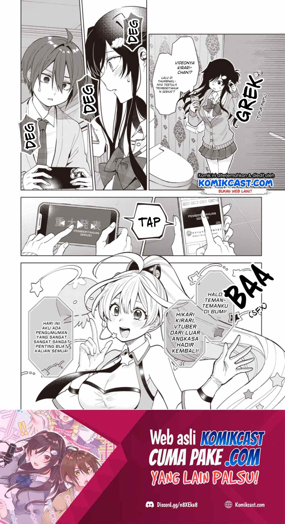 VTuber wa Mama Naranai! Chapter 01.3 Gambar 2