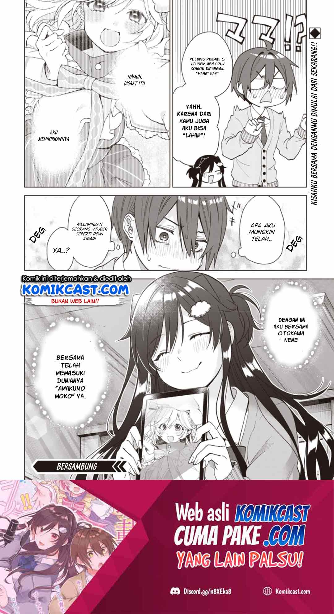 VTuber wa Mama Naranai! Chapter 01.3 Gambar 17