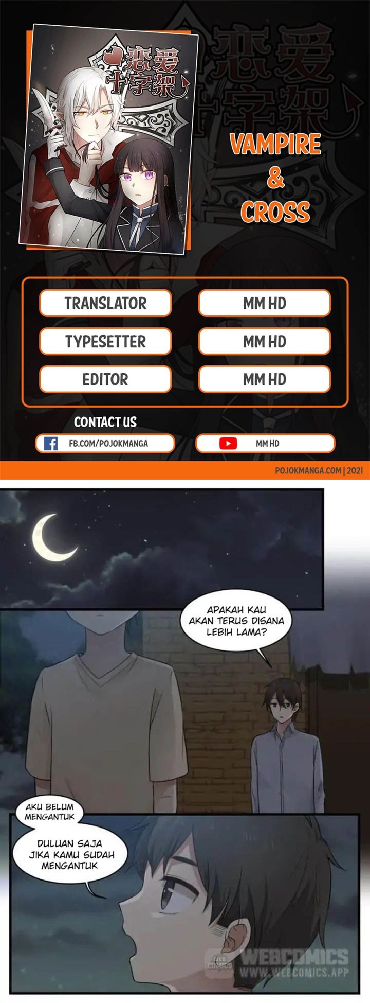 Vampire & Cross Chapter 50 Gambar 1