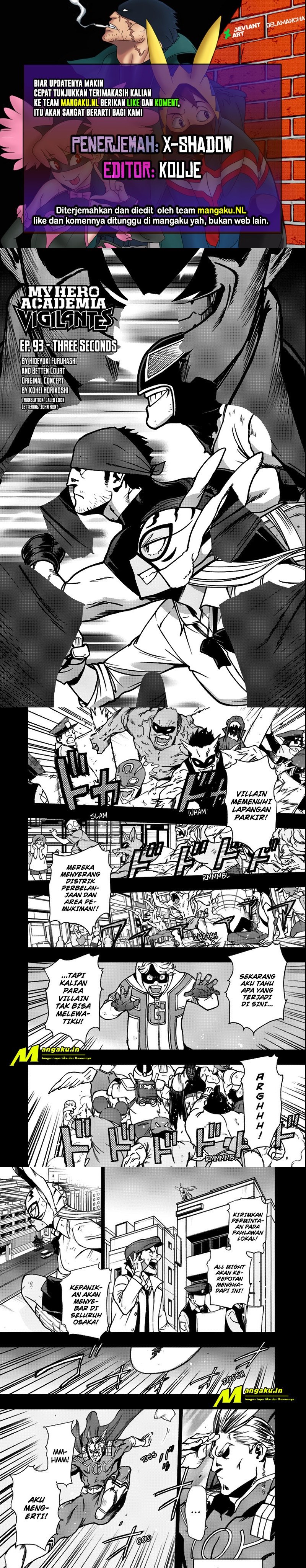 Vigilante: Boku no Hero Academia Illegals Chapter 93 Gambar 1
