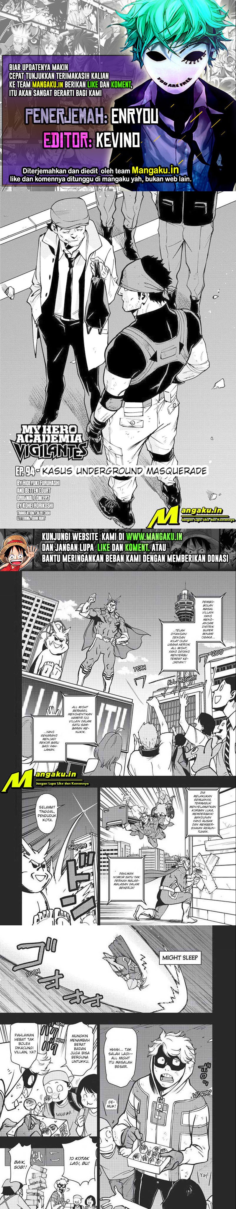Vigilante: Boku no Hero Academia Illegals Chapter 94 Gambar 1