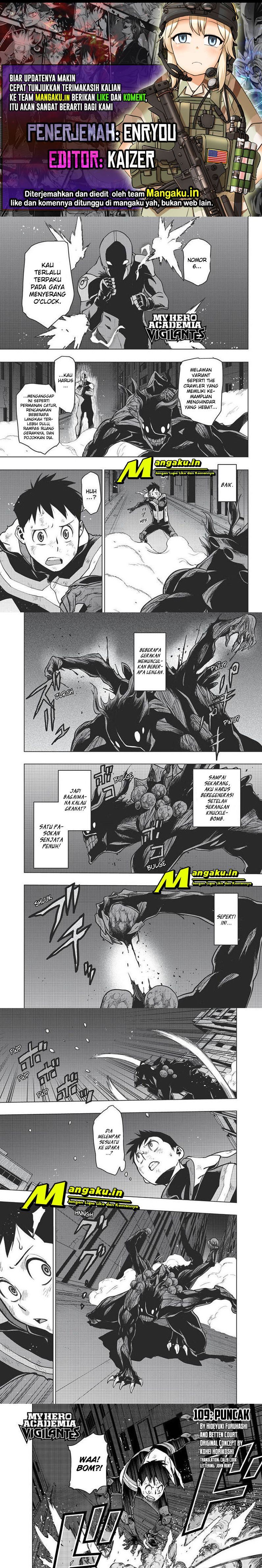 Vigilante: Boku no Hero Academia Illegals Chapter 109 Gambar 1