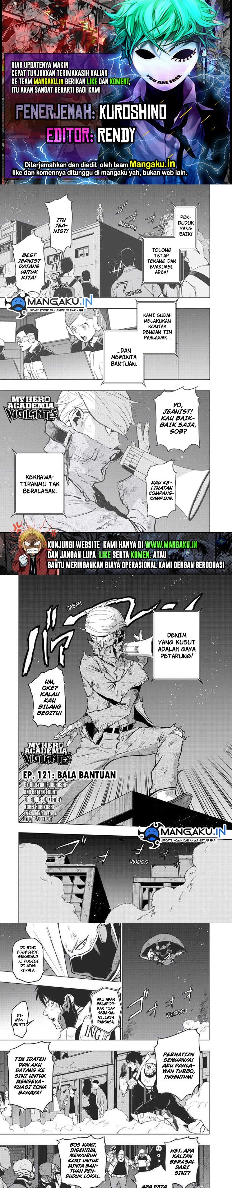 Vigilante: Boku no Hero Academia Illegals Chapter 121 Gambar 1