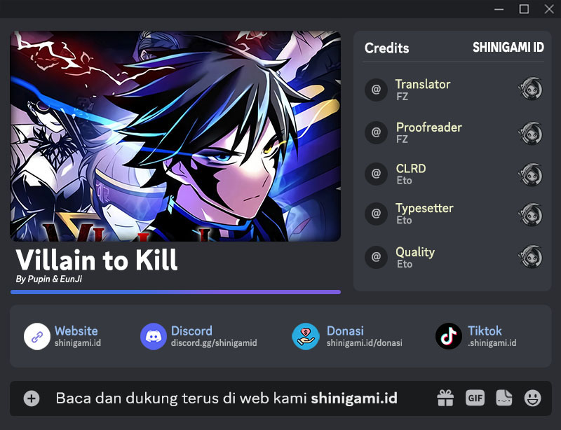 Villain To Kill Chapter 101 Gambar 1