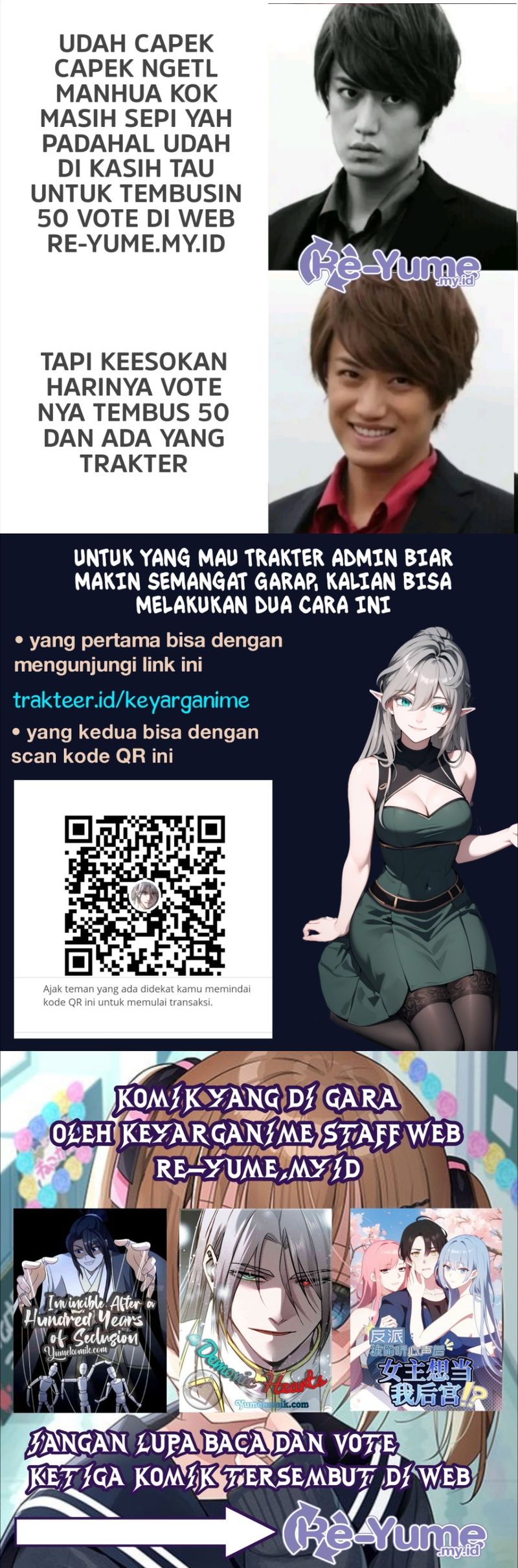 Villain: After Being Eavesdropped, The Heroine Wants To Be My Harem!? Chapter 33 Gambar 8