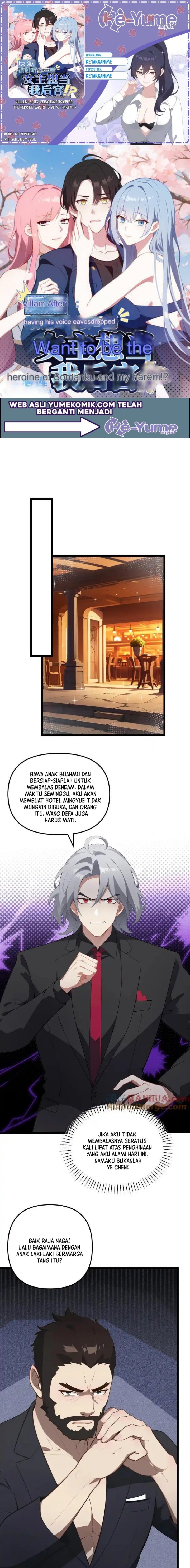 Villain: After Being Eavesdropped, The Heroine Wants To Be My Harem!? Chapter 40 Gambar 2