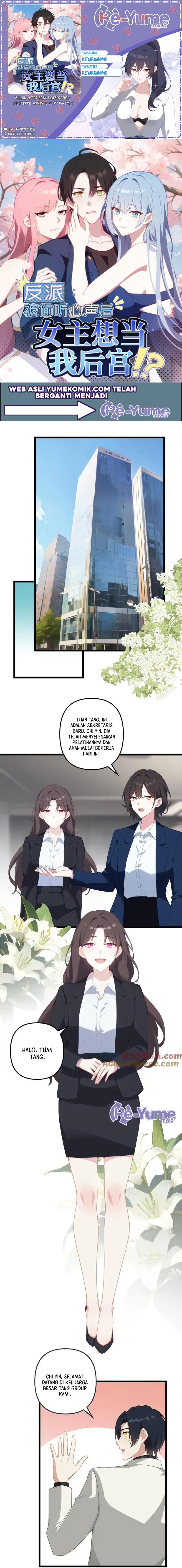 Villain: After Being Eavesdropped, The Heroine Wants To Be My Harem!? Chapter 41 Gambar 1