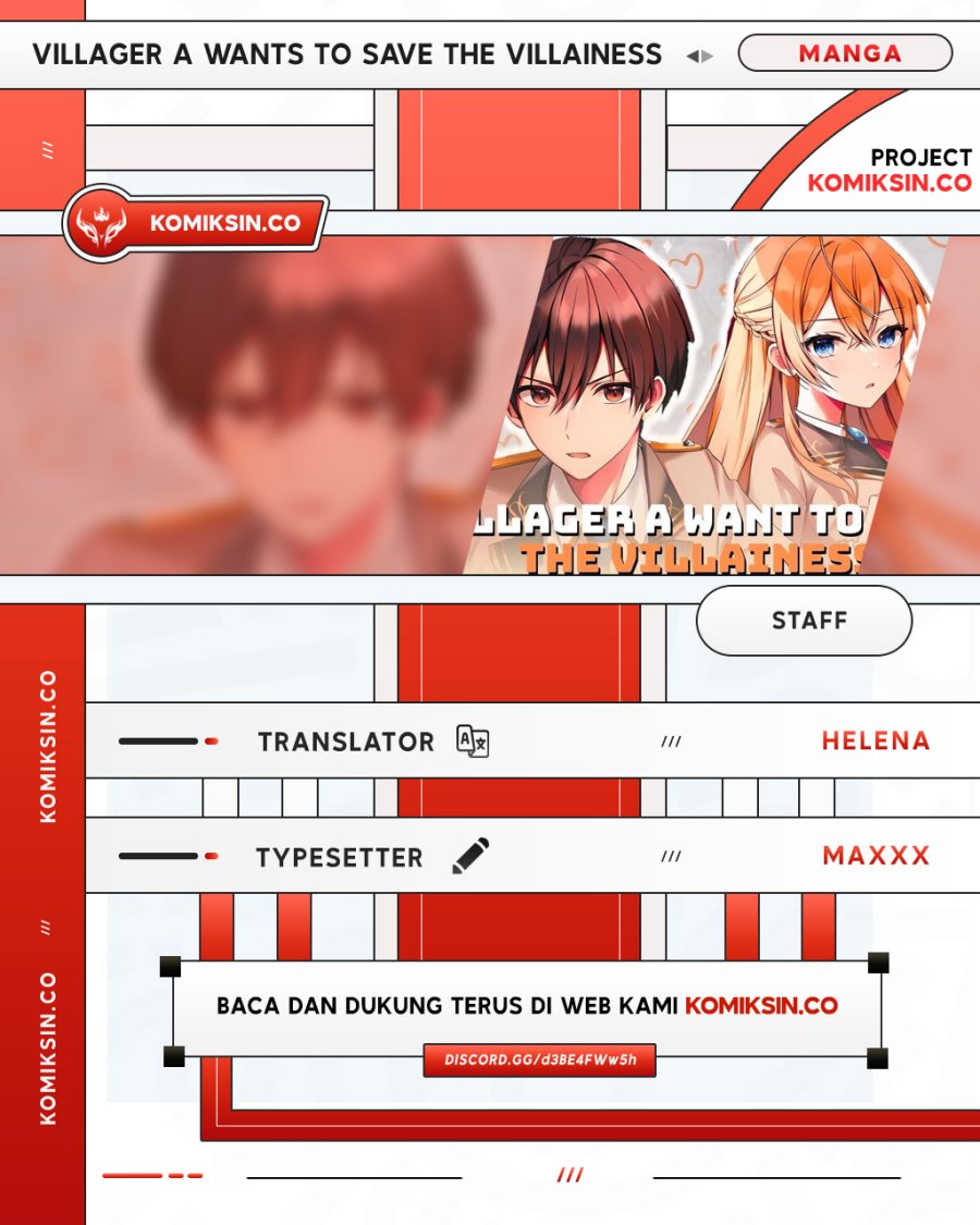 Villager A Wants to Save the Villainess no Matter What! Chapter 34 Gambar 1