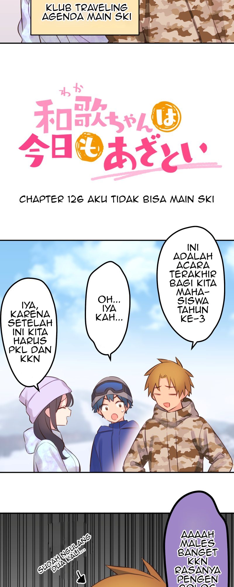 Waka-chan Is Flirty Again Chapter 126 Gambar 2