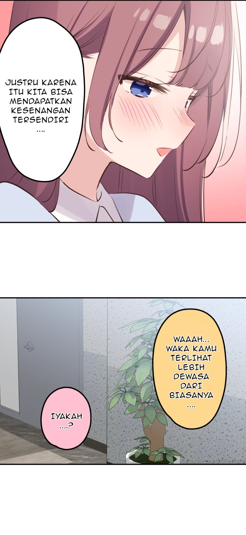 Waka-chan Is Flirty Again Chapter 201 Gambar 9
