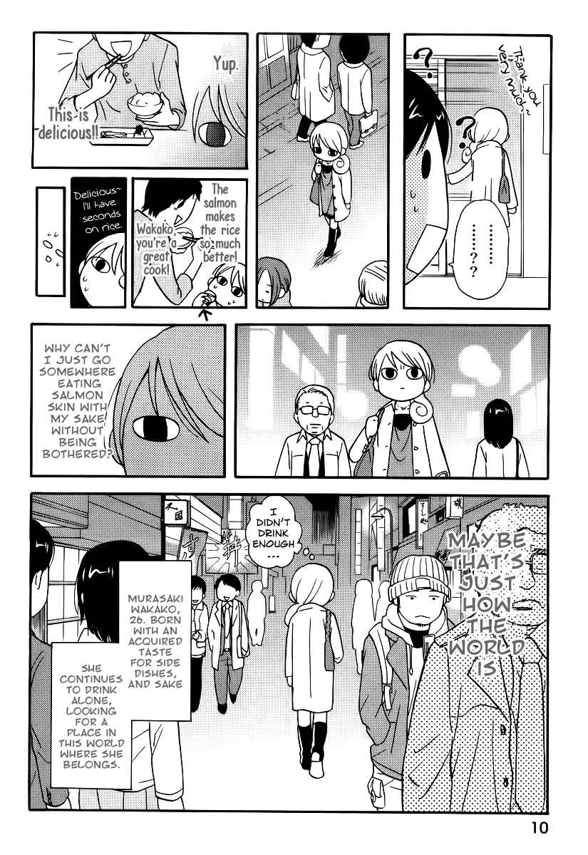 Wakako-Zake Chapter 01 Gambar 10