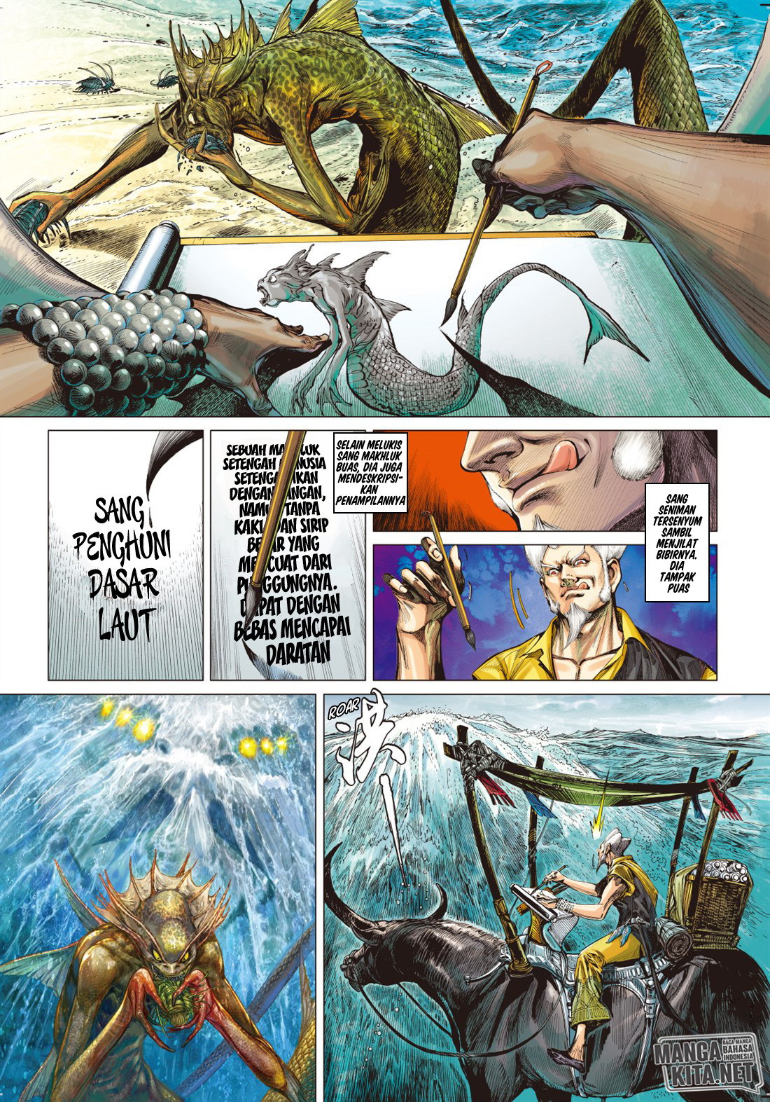 War of Mountains and Seas Chapter 01.1 Gambar 7