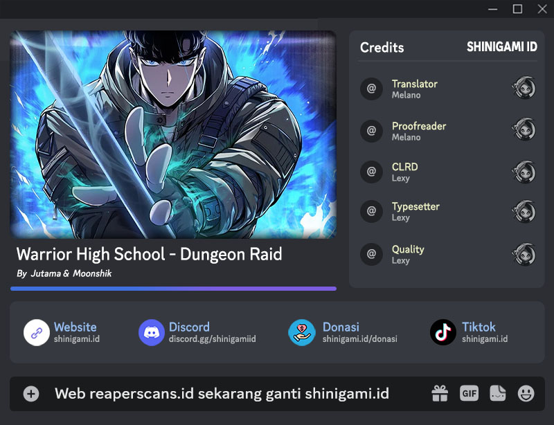 Warrior High School – Dungeon Raid Department Chapter 39 Gambar 1