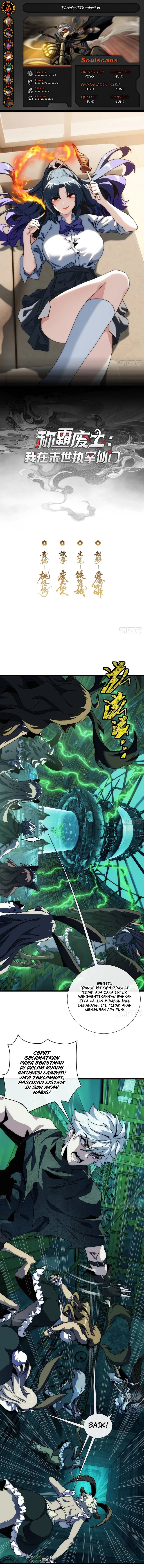 Wasteland Domination (I Dominate the Apocalypse Through Cultivation) Chapter 11 Gambar 1