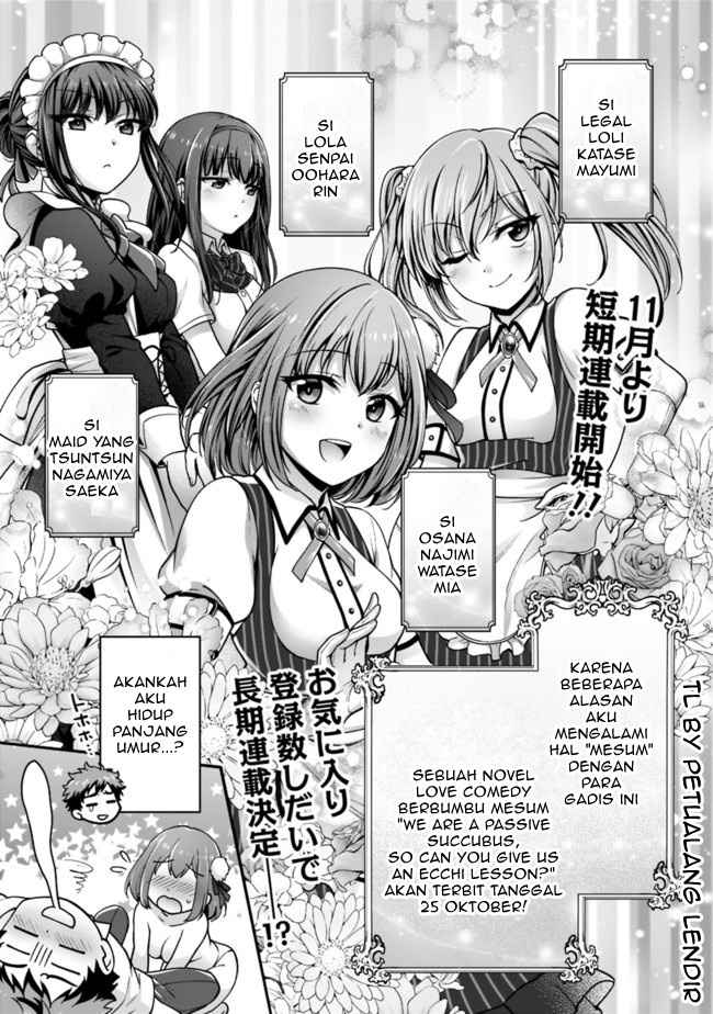 We are a Passive Succubus, So Can You Give Us an Ecchi Lesson? Chapter 01 Gambar 19