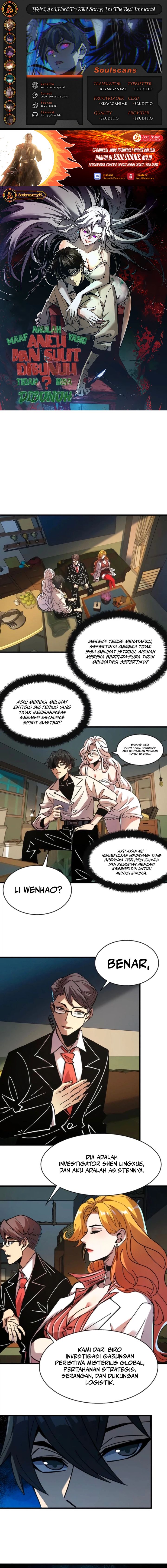Weird and Hard to Kill? Sorry, I’m the Real Immortal Chapter 49 Gambar 1