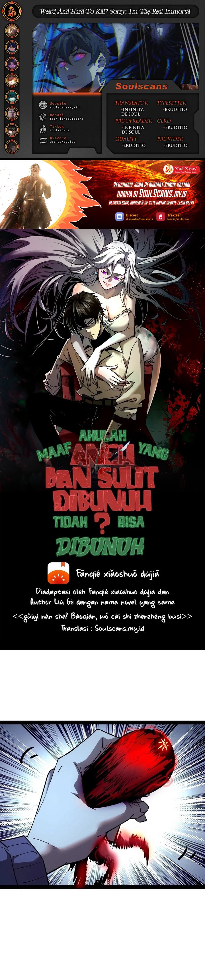 Weird and Hard to Kill? Sorry, I’m the Real Immortal Chapter 80 Gambar 1