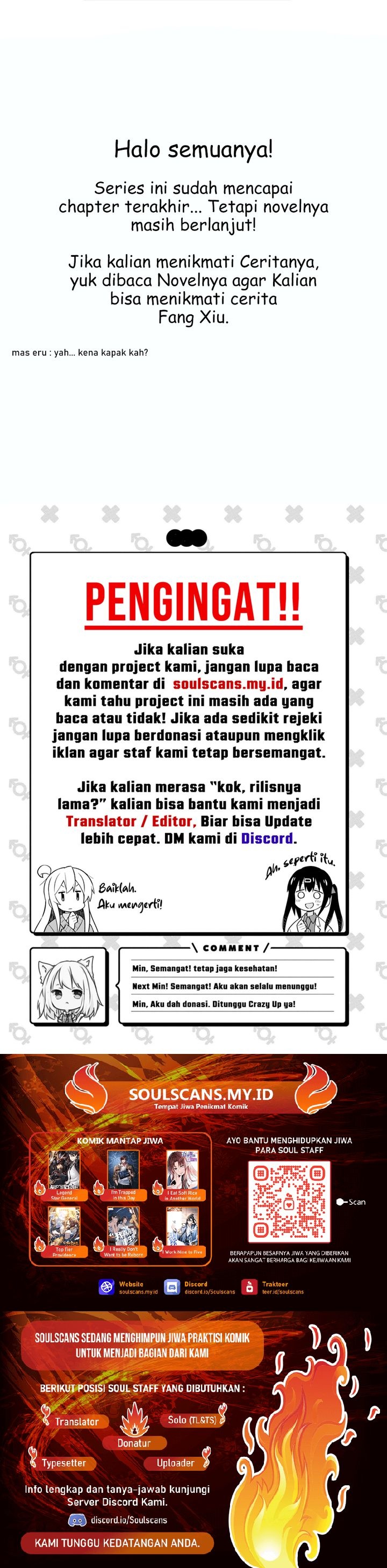 Weird and Hard to Kill? Sorry, I’m the Real Immortal Chapter 105 End Gambar 15