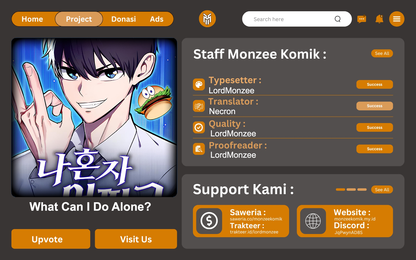 What Can I Do Alone Chapter 07 Gambar 1