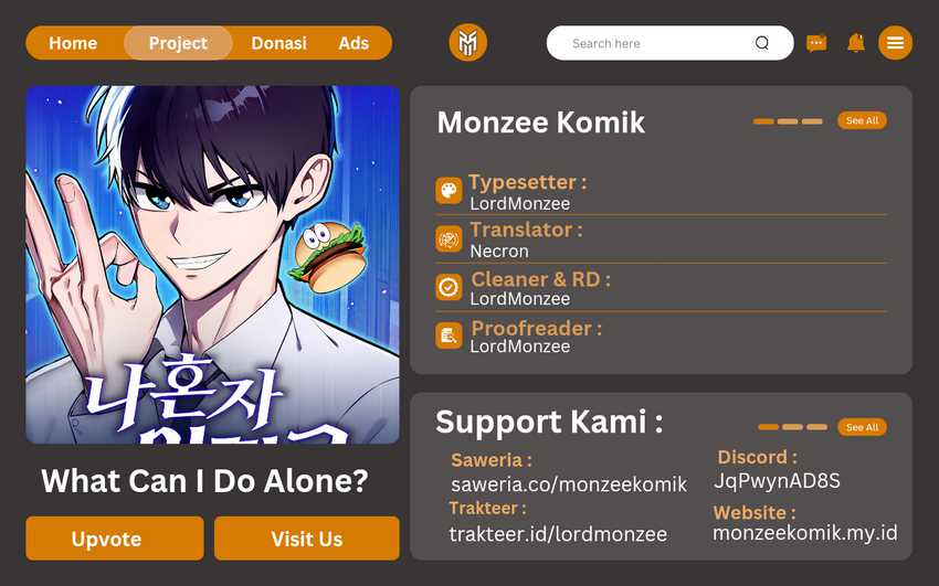 What Can I Do Alone Chapter 09 Gambar 1