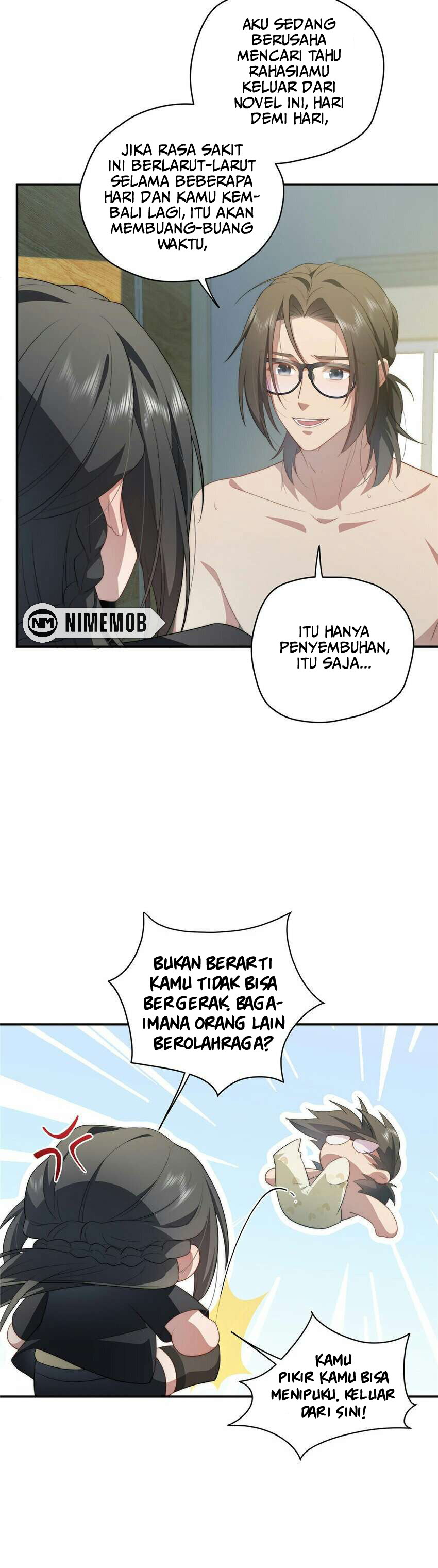 What Do You Do If the Heroine Escapes From Your Novel Chapter 25 Gambar 6