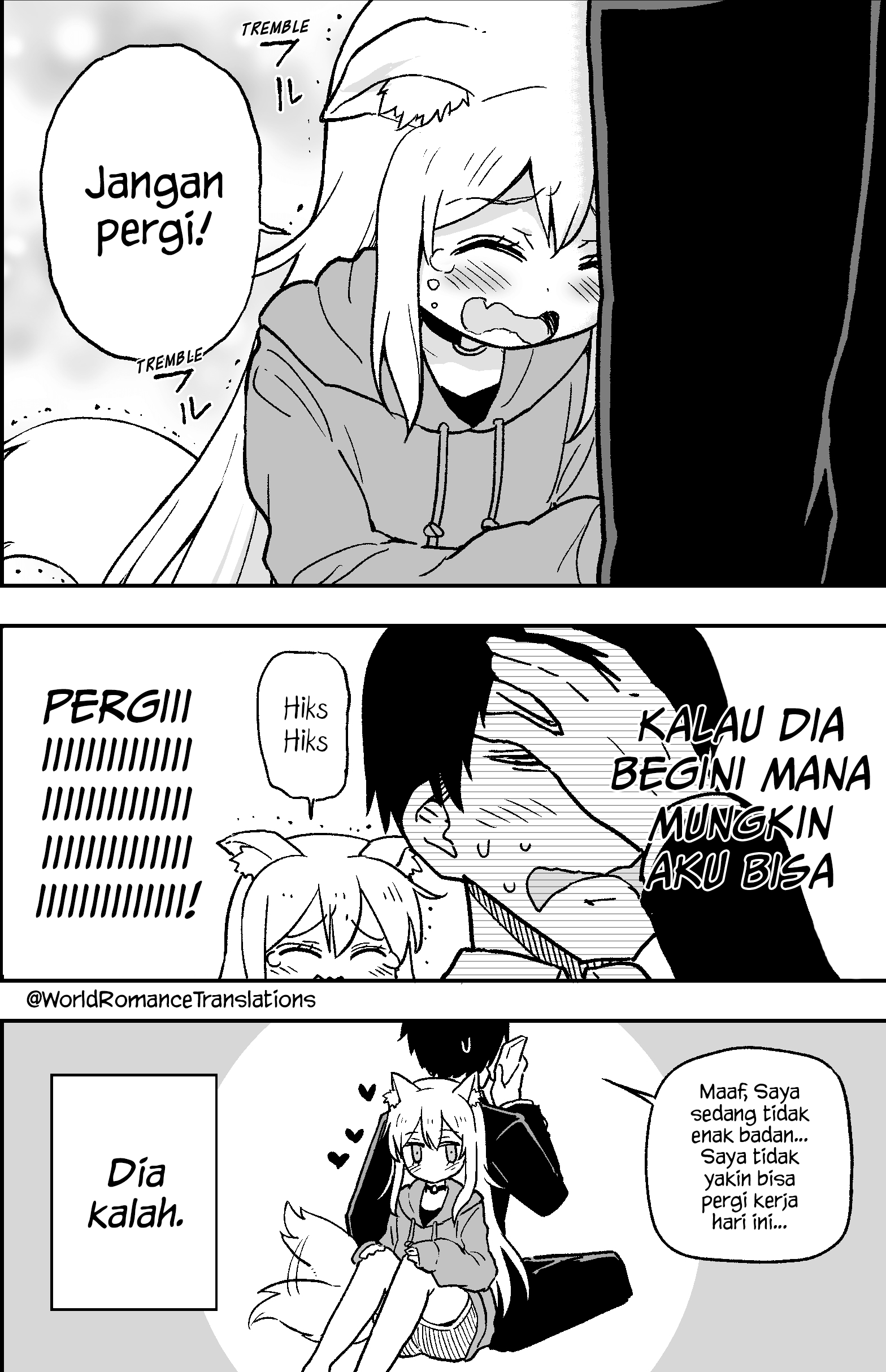 When I Try to Go to Work, the Dog I Picked up Gets in the Way Chapter 01 Gambar 4