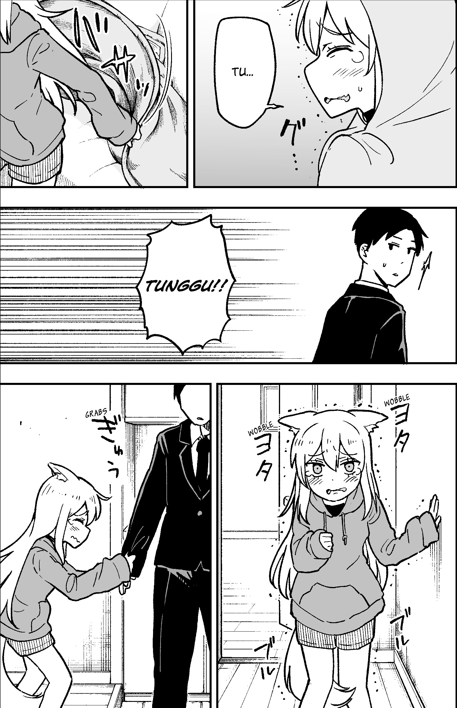 When I Try to Go to Work, the Dog I Picked up Gets in the Way Chapter 02 Gambar 3