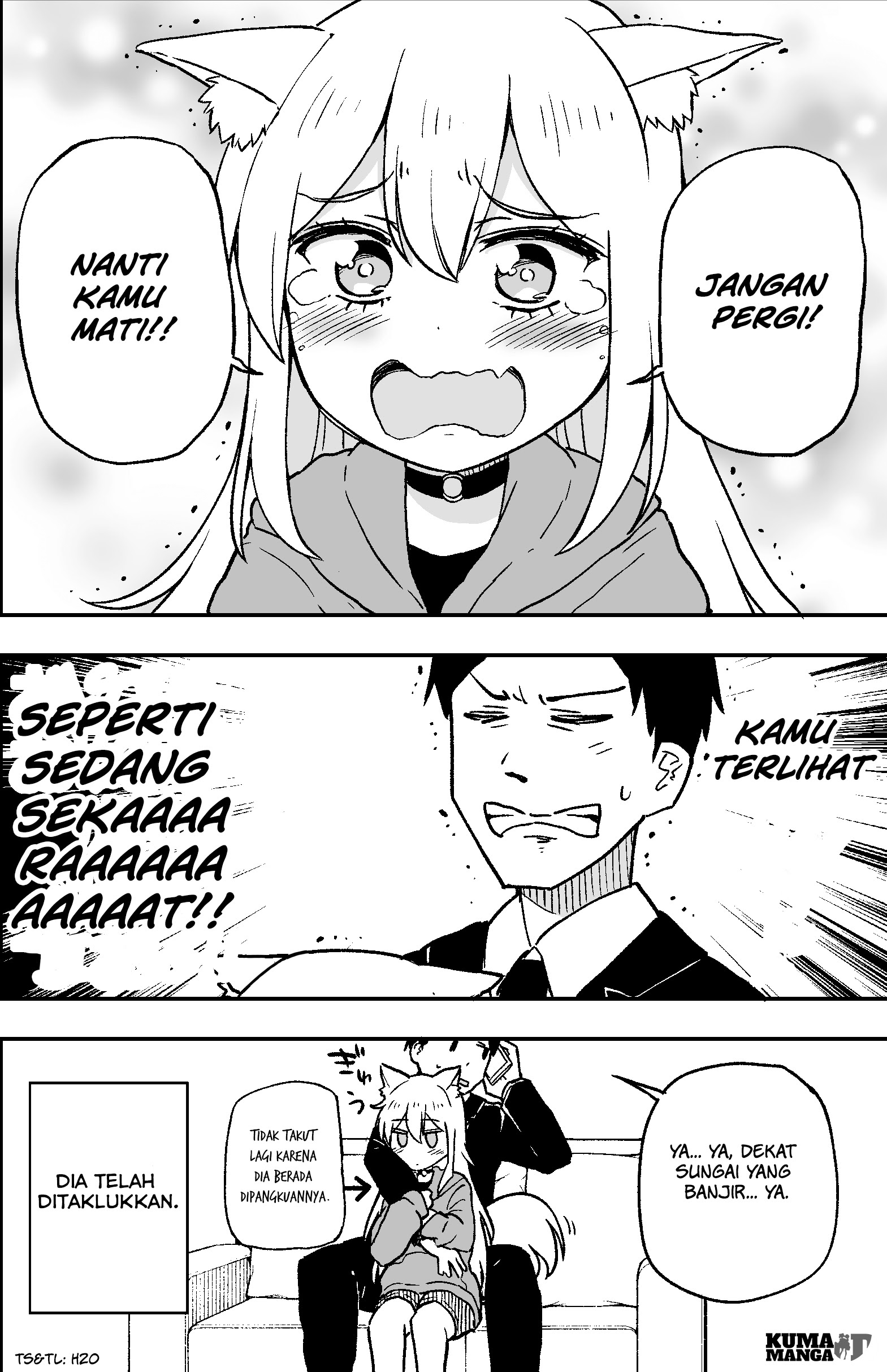When I Try to Go to Work, the Dog I Picked up Gets in the Way Chapter 02 Gambar 4