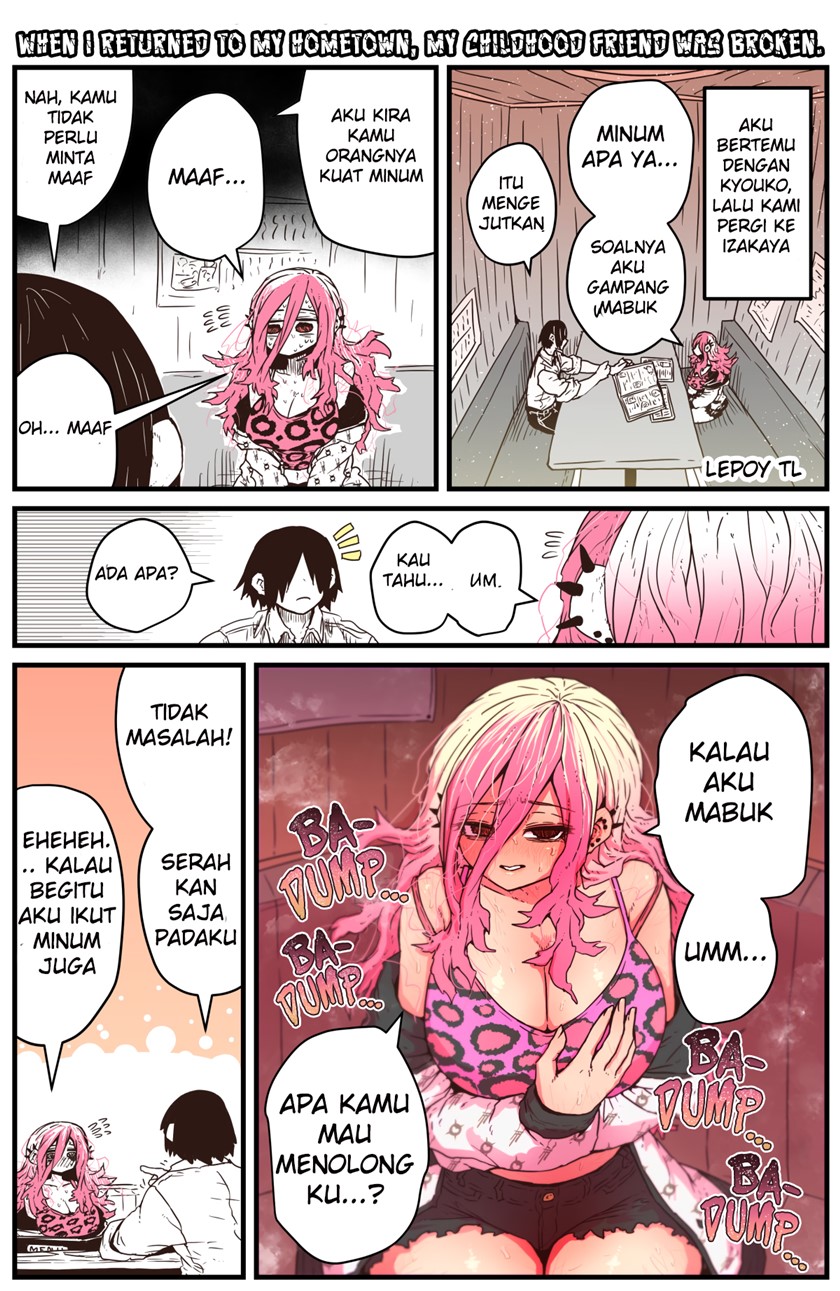 When I Returned to My Hometown, My Childhood Friend was Broken Chapter 12 Gambar 2