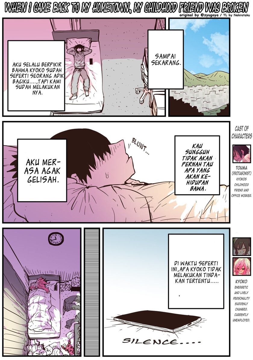 When I Returned to My Hometown, My Childhood Friend was Broken Chapter 19 Gambar 2