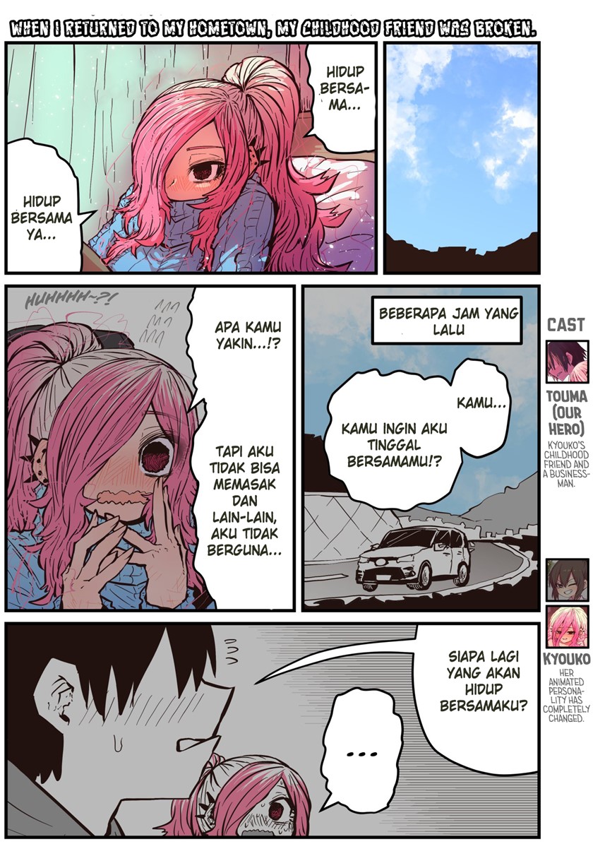 When I Returned to My Hometown, My Childhood Friend was Broken Chapter 27 Gambar 2