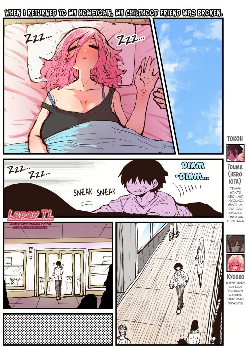 When I Returned to My Hometown, My Childhood Friend was Broken Chapter 40 Gambar 2