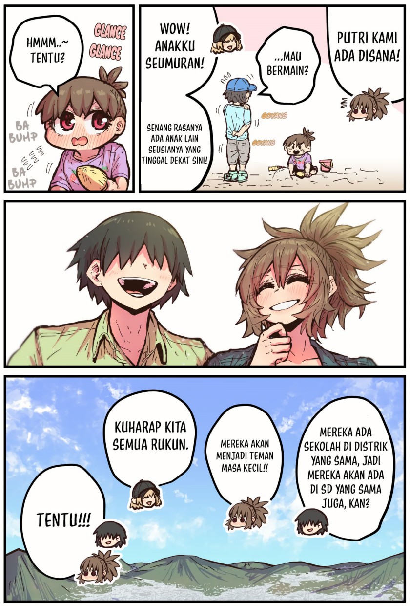 When I Returned to My Hometown, My Childhood Friend was Broken Chapter 50 END Gambar 4