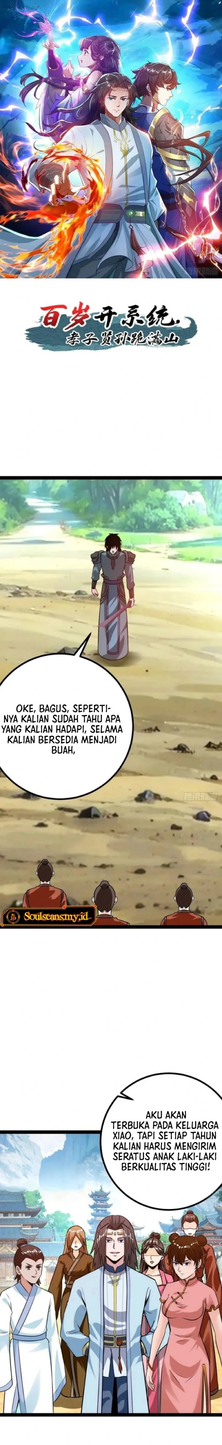When The System Opens After The Age Of 100, All Grandchildren Kneel Upon The Mountains! Chapter 52 Gambar 3