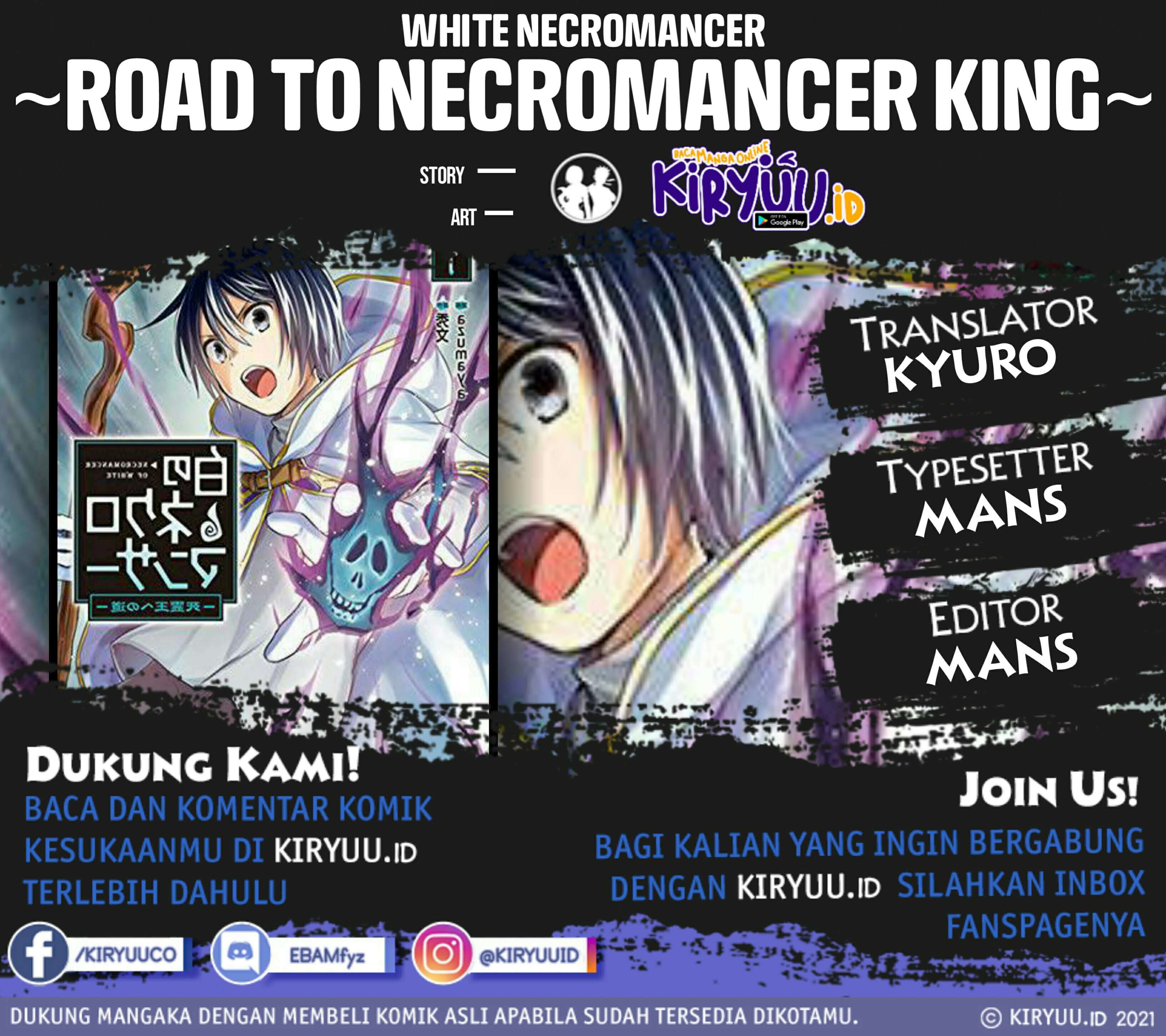 White Necromancer ~Road to Necromancer King~ Chapter 01 Gambar 1