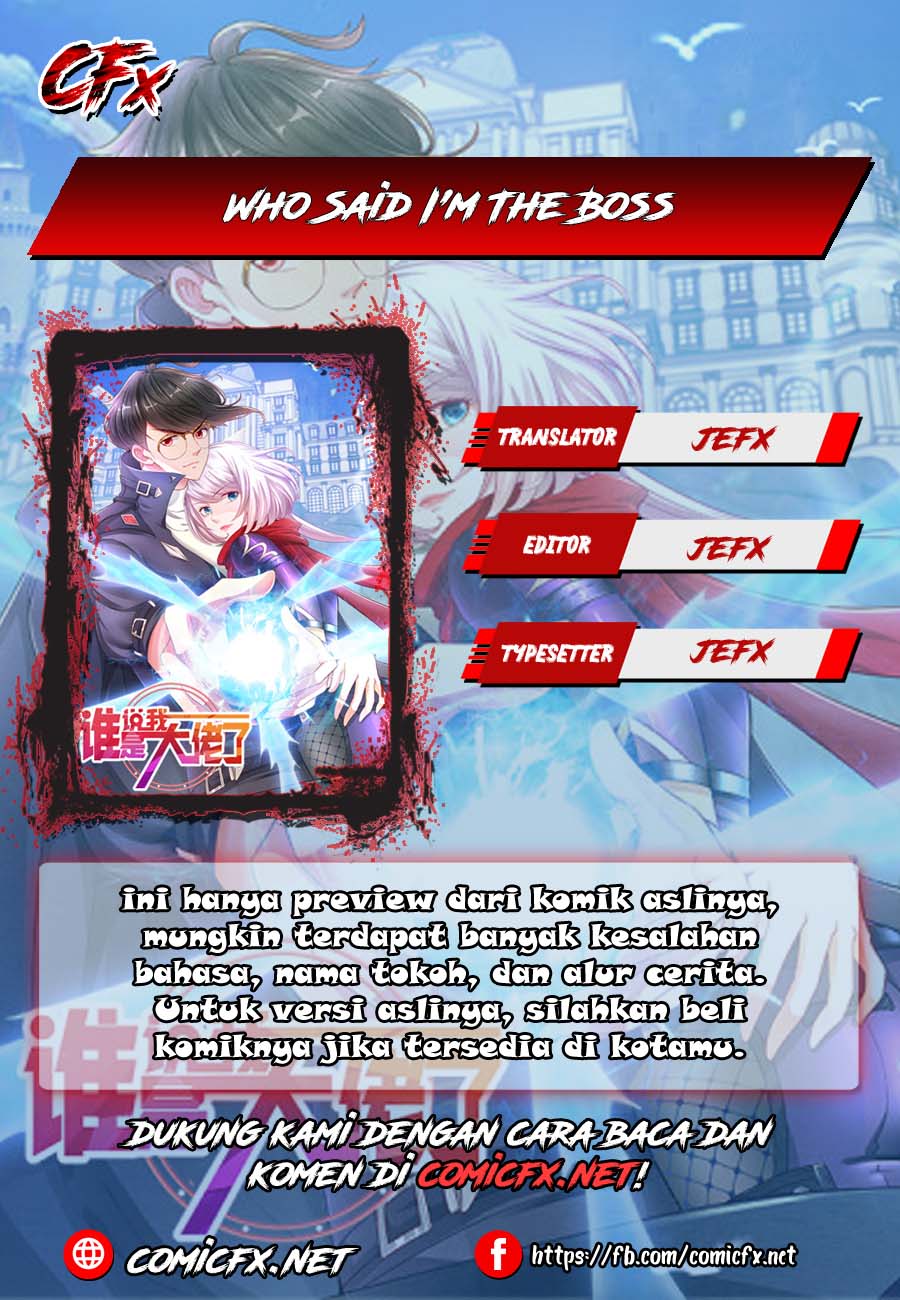 Who Said I’m the Boss Chapter 09 Gambar 1