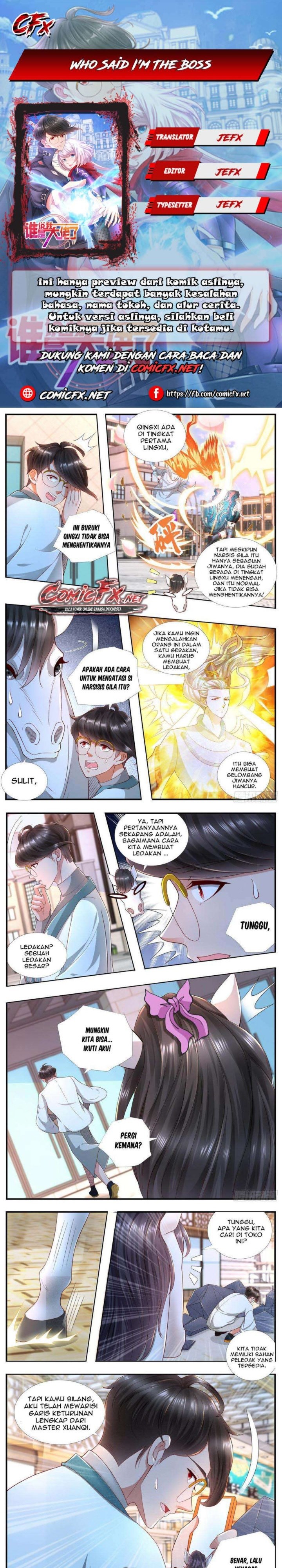 Who Said I’m the Boss Chapter 18 Gambar 1