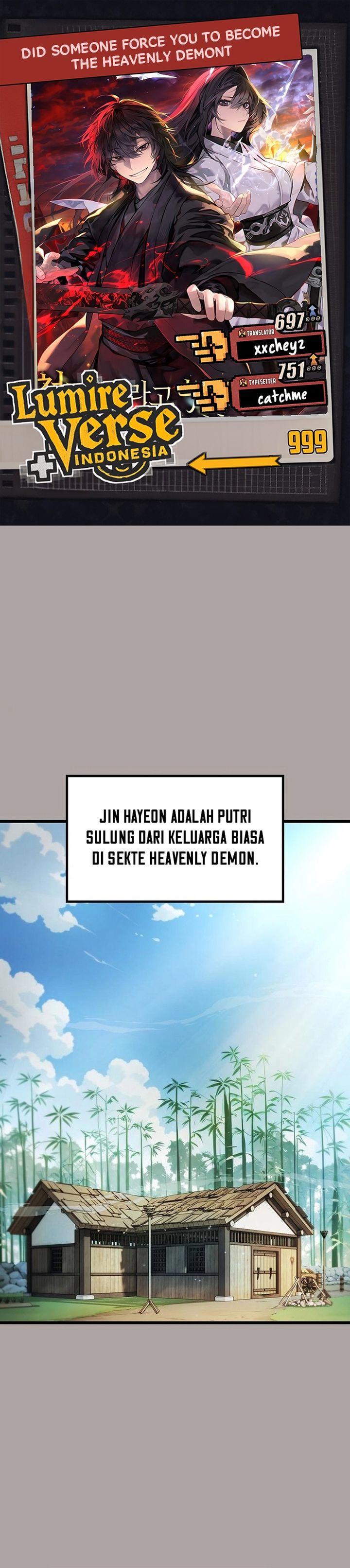 Who’s threatening you with a knife to make you a Heavenly Demon? (Did Someone Force You to Become the Heavenly Demon?) Chapter 18 Gambar 1