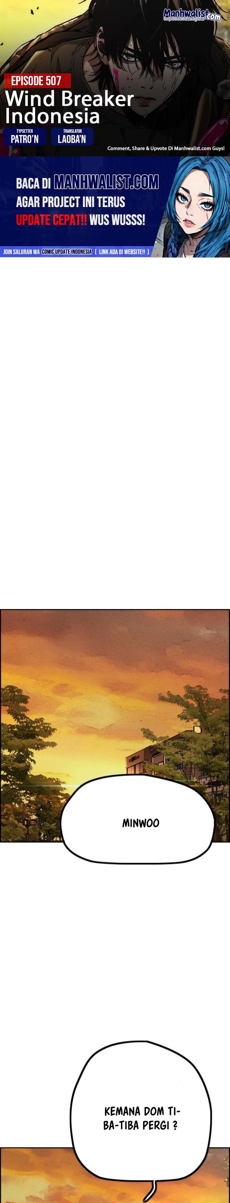Wind Breaker Chapter 507 Gambar 1