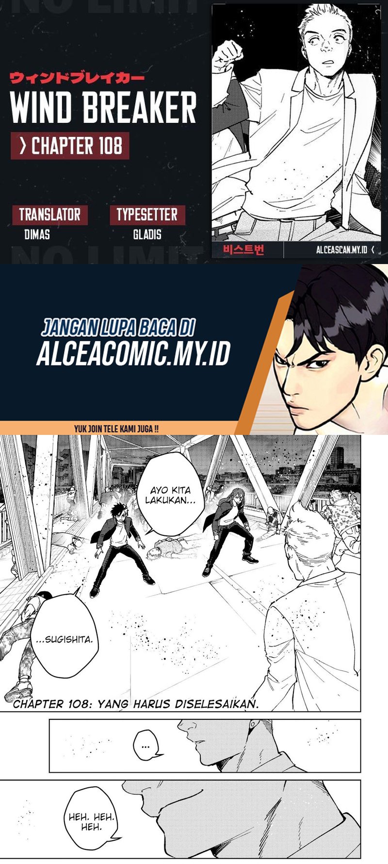 Wind Breaker (NII Satoru) Chapter 108 Gambar 1