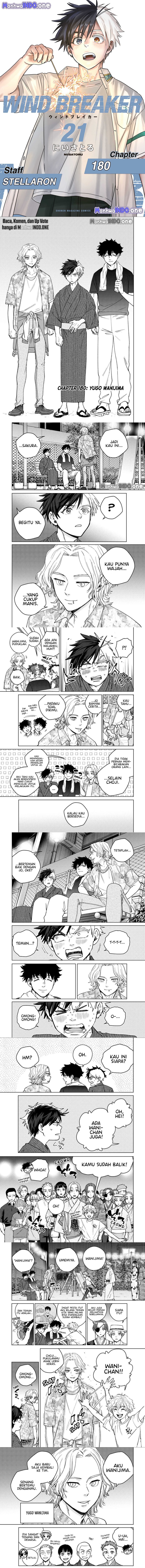 Wind Breaker (NII Satoru) Chapter 180 Gambar 1