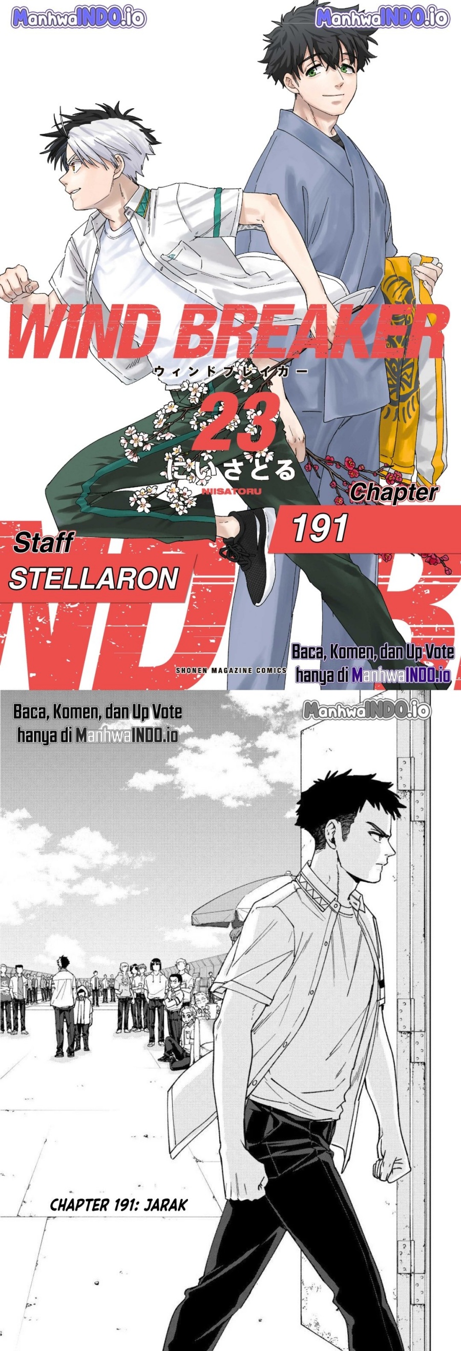 Wind Breaker (NII Satoru) Chapter 191 Gambar 1