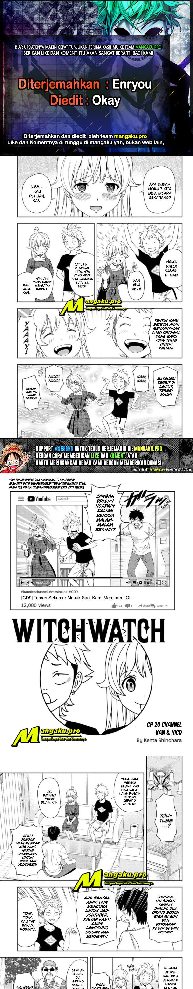 Witch Watch Chapter 20 Gambar 1