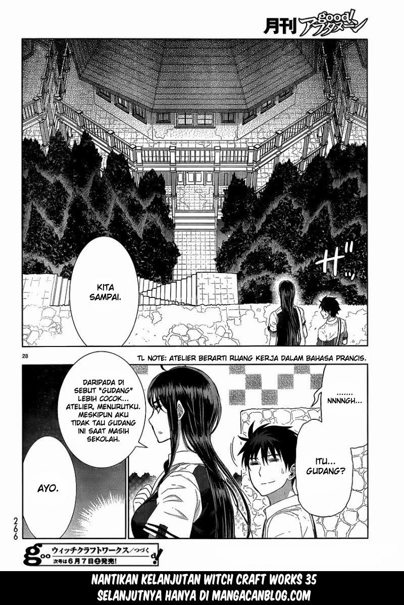 Witchcraft Works Chapter 34 Gambar 28