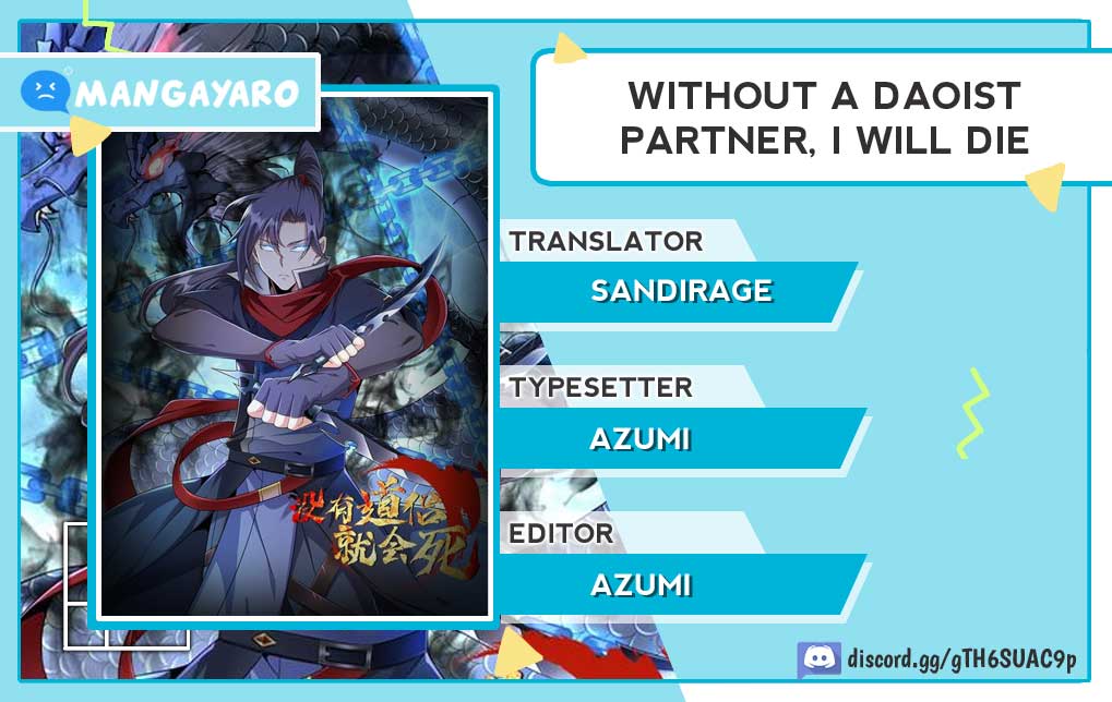 Without a Daoist Partner, I Will Die Chapter 39 Gambar 1