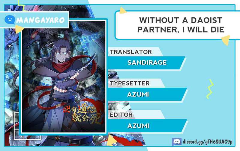 Without a Daoist Partner, I Will Die Chapter 47 Gambar 1