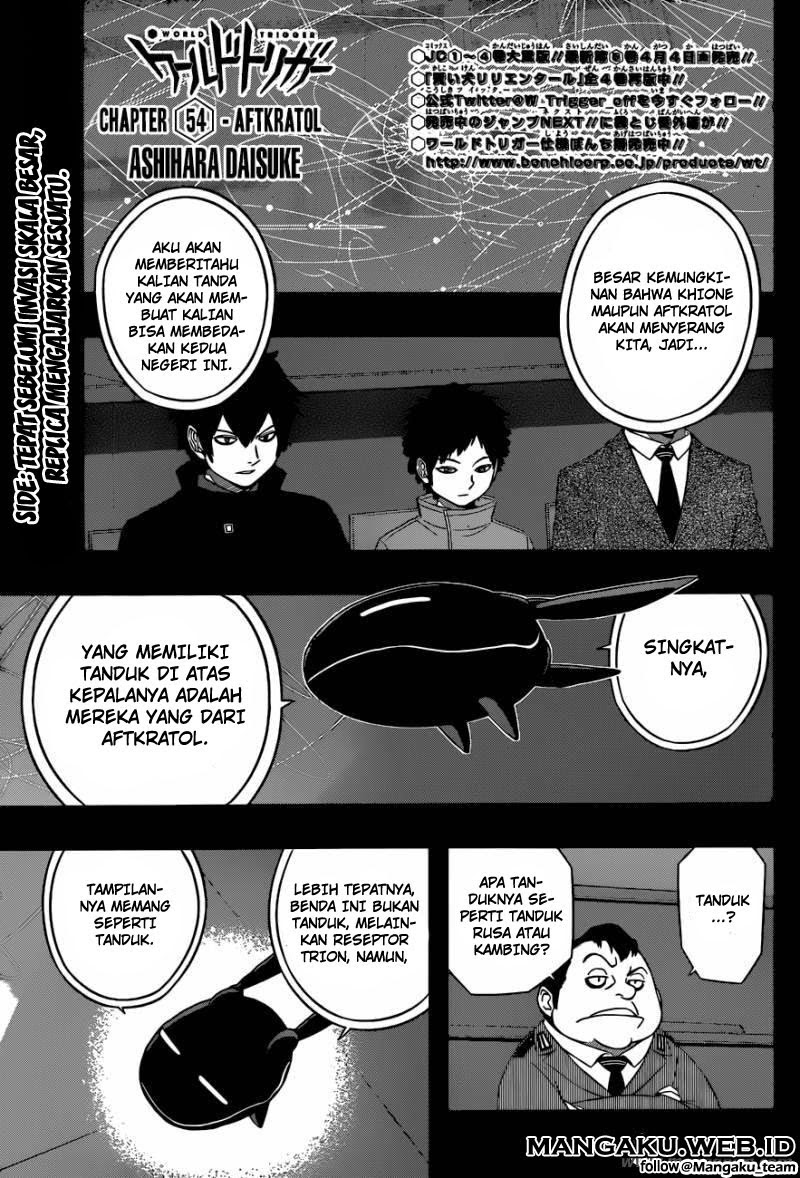 World Trigger Chapter 54 Gambar 1